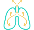 Icon Representing Improved Lung Function
