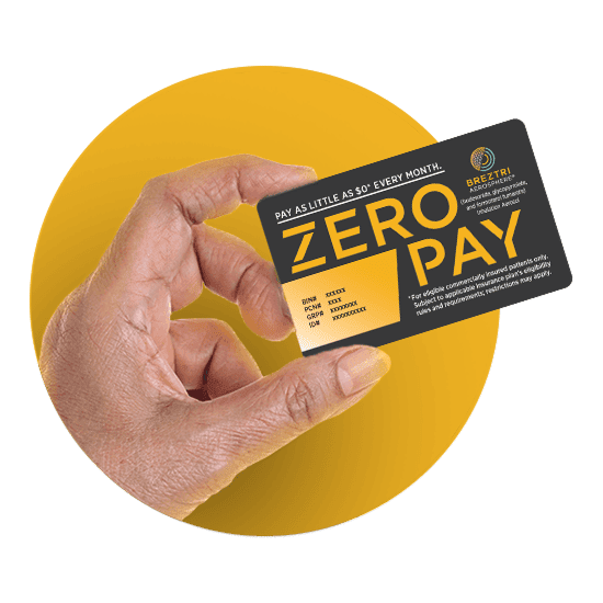BREZTRI Zero Pay Card