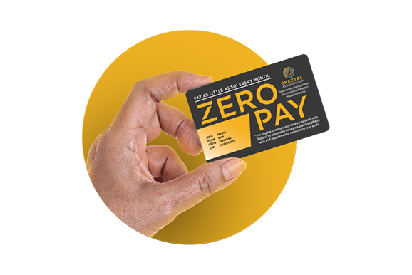 BREZTRI Zero Pay Card